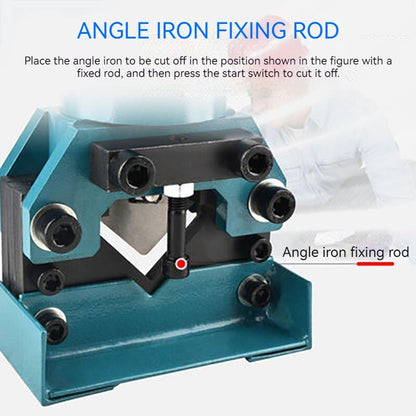 ya 25 Electric Angle Steel Cutting Machine Portable Angle Iron Cutting Machine 1300W