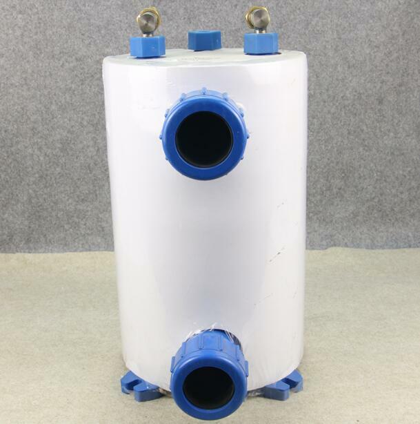 ya 25 Titanium barrel heat exchanger 1.0HP seafood tank fish tank titanium drum evap T