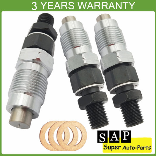 ya 2 6.30 3PCS Fuel Injectors for Kawasaki Mule 2510 Mule 2510 KAF950A KAF950B 49033-1058