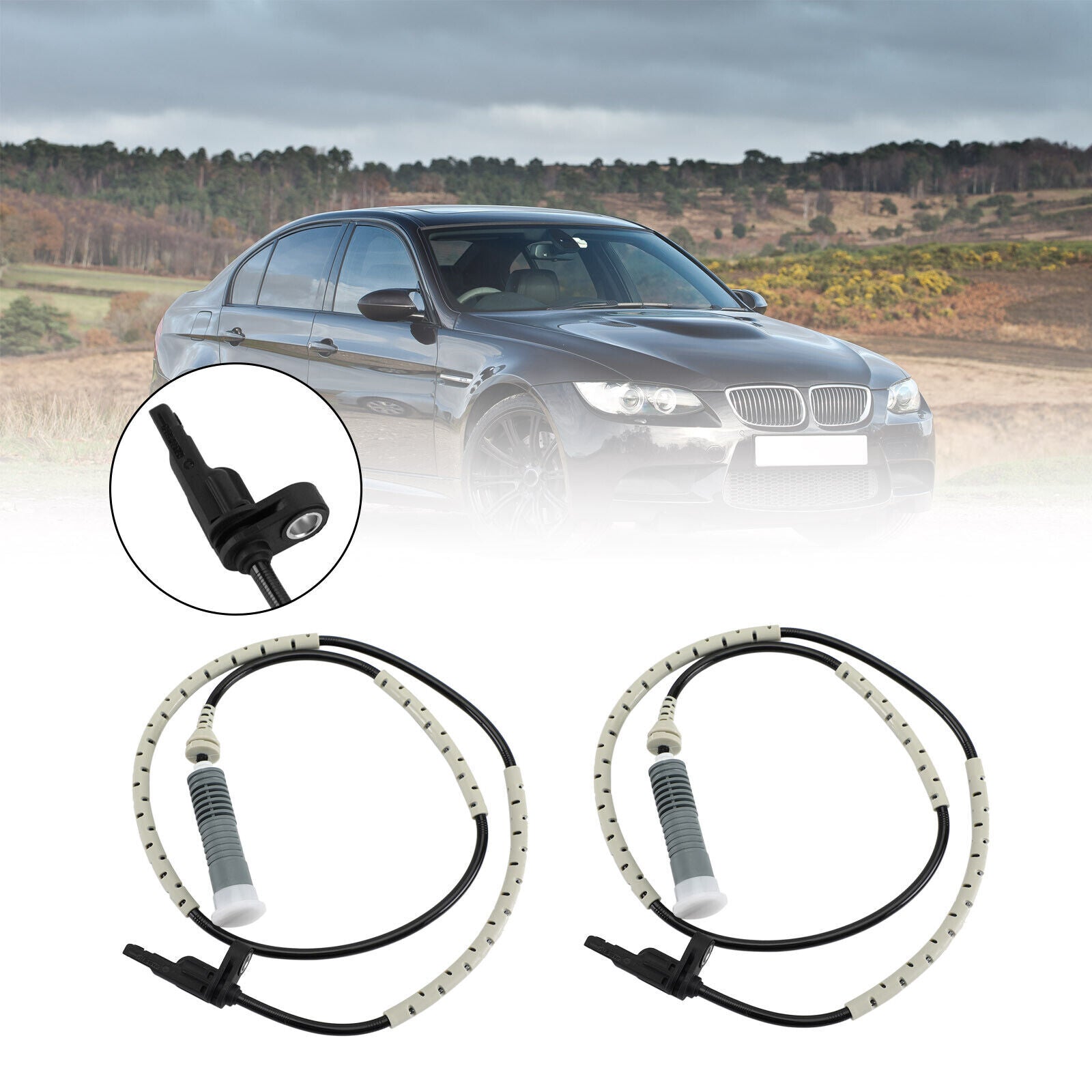 ya 1 8.5.2 Rear L&R ABS Speed Sensor 34526785022 for 1 3 E81 E90 E91 130i 330i !