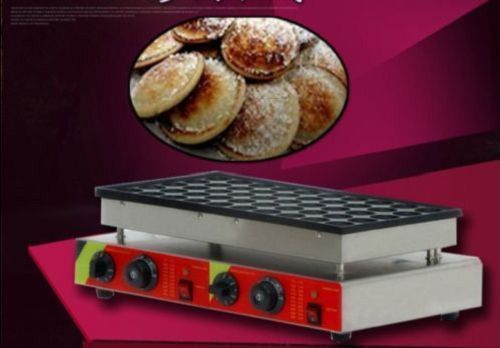ya 25 New 50pcs 110v 220v Electric Dutch Pancakes Poffertjes Maker Machine Baker b