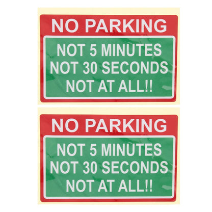 ya 5 8.7 2 Pcs Car Sticker Logo Warning Signs for Parking Vehicle Child Stickers