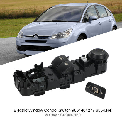 ya 1 8.12 baidi Electric Window Control Switch 9651464277 6554.He for Citroen C4 2004-2010