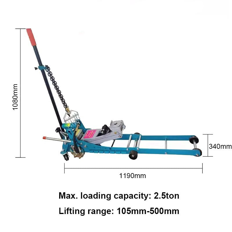 ya 26 2.5Ton Hydraulic Jack Low Floor Jack Car Dent Repair Hydraulic Puller
