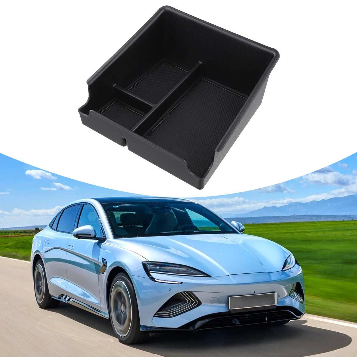 ya 5 8.7 Quick Installation Car Organization Central Control Console Custom Design For EV