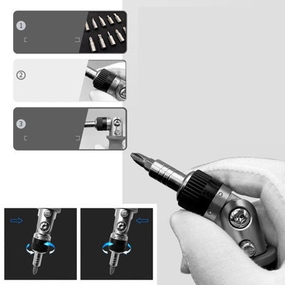 ya 26 10 in 1 Multiple Bits Screwdriver with Ratchet Screw Driver Kit