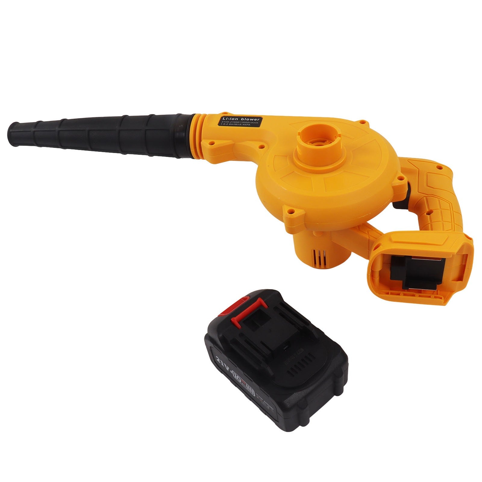 ya 17 Electric Leaf Blower Cordless Battery Powered Noiseless hargeable Blower