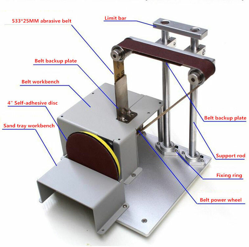 ya 17 New Multi-function polisher Belt Sander polishing machine  flexible shaft