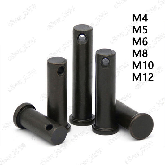 Steel Clevis Pins With Head M4 M5 M6 M8 M10 M12