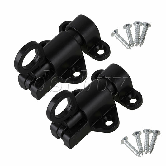 ya 14 2 Pieces Black Self Closing Latch Bolt Furniture Accessories for Door Hardware