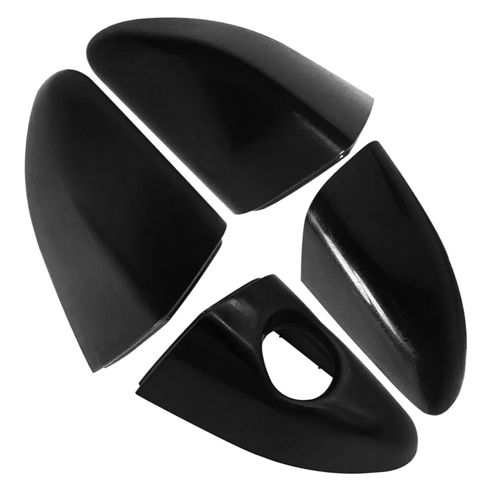 ya 13 5.27 4x Exterior Left & Right Front & Rear Door Handle Cover Fit For Sonata 15-2019