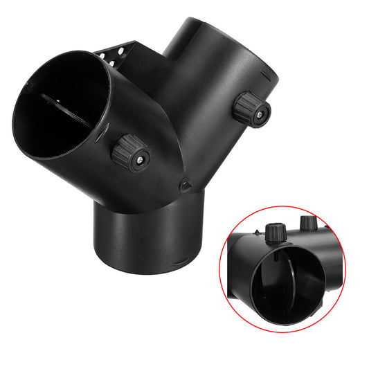 ya 12 5.22.2 3 Air Vent Ducting Y Branch Outlet Connector w/Regulator Flap Valve For Heater