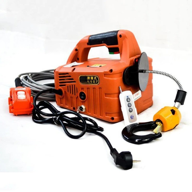 3in1 Electric Hoist Household Small Lifting Air Conditioner Crane Electric Winch