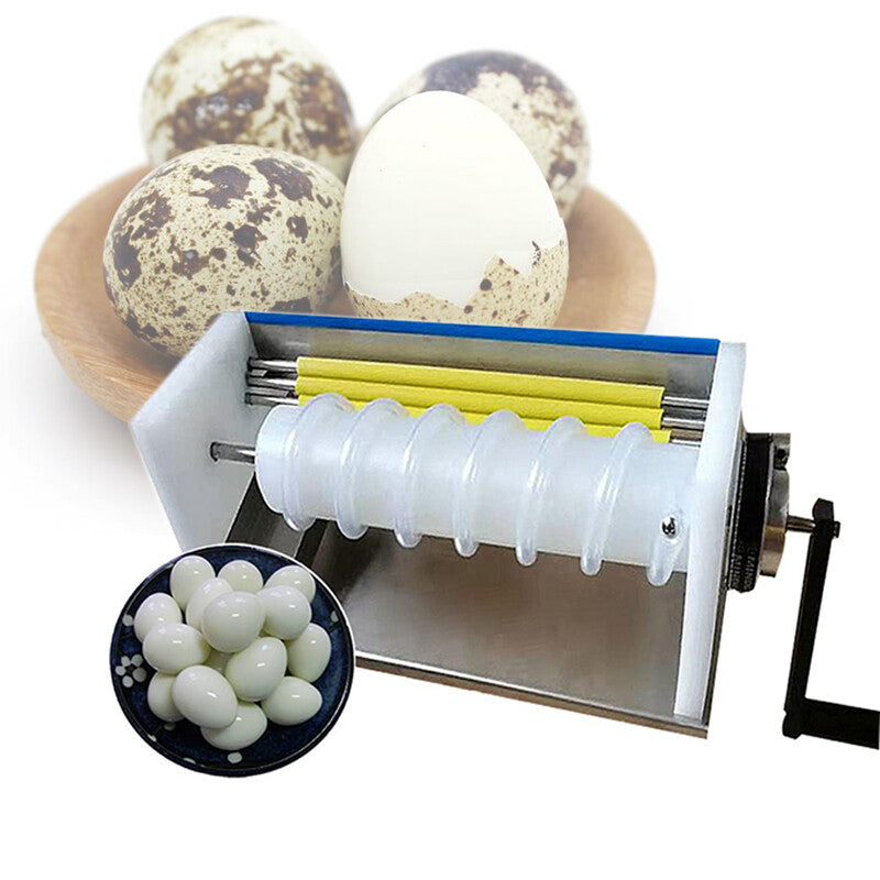 ya 26 Boiled Bird Egg Peeler Quail Egg Peeling Machine Egg Shell Removing Machine