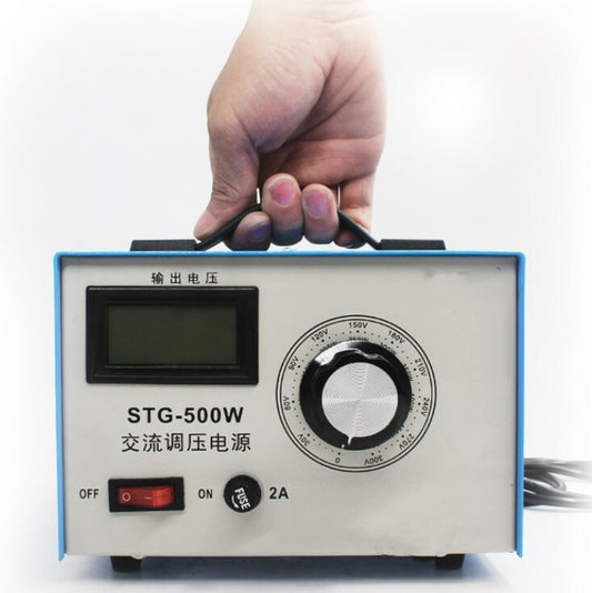 220V Single-phase AC voltage regulator voltage stabilizer 0-300V Adjustable 500W