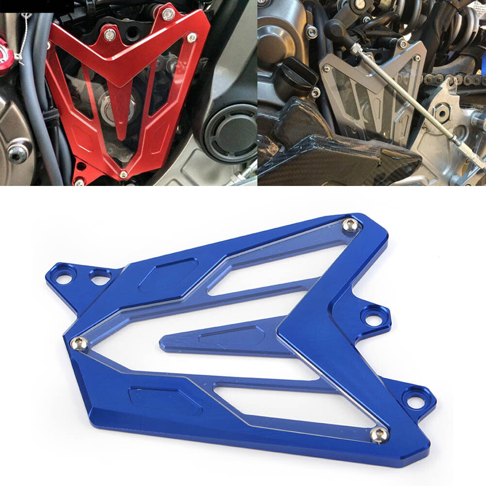ya 5 8.7 Blue Front Engine Sprocket Cover Chain Guard Protector for Yamaha MT-07 2014-23