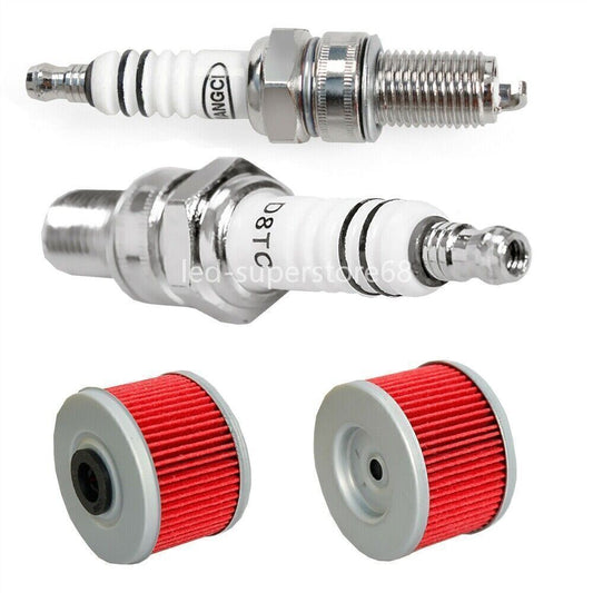 ya 1 8.5.3 The air and oil filter kit is suitable for Honda Rancher 350 Foreman 400 450 adjustment kit spark plugs