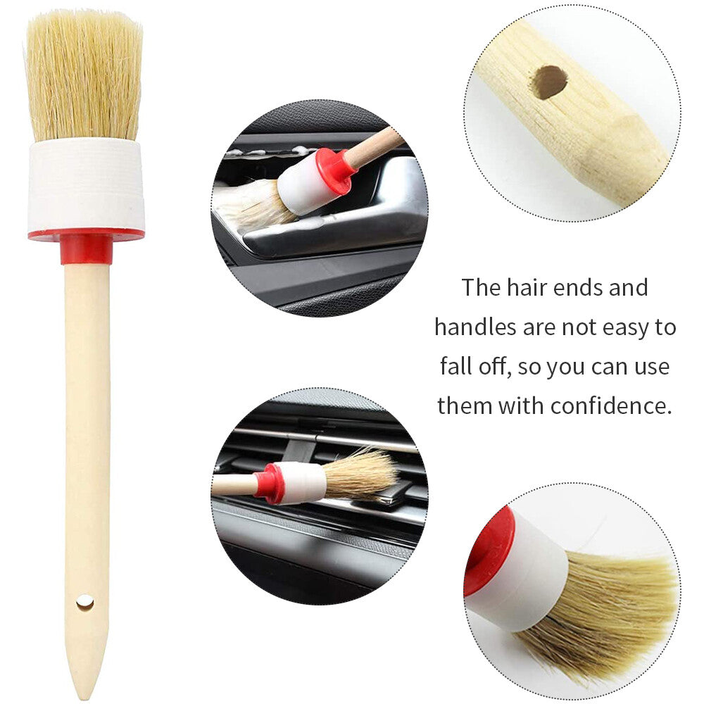 ya 5 8.7 13Pcs Car Cleaning Kit Interior Detailing Wash Brushes Drill Engine Wheel Clean