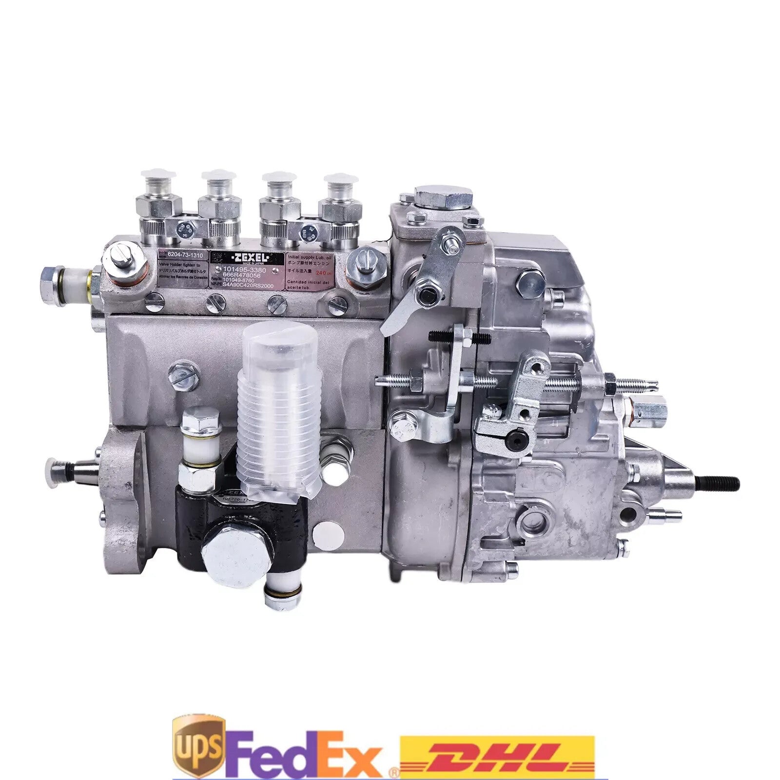 ya 27 7.2 Fuel Injection Pump 6204-73-1240 6204-73-1310 For Komatsu Engine 4D95L 4D95LE