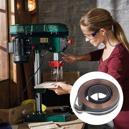 ya 26 2Pcs Drill Press Spring Drill Press 1540x10mm/60.63x0.39 Spring Steel Drill