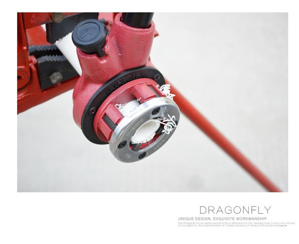 Manual Plumber Pipe Threading Kit Threading Dies Manual Pipe Threader Machine