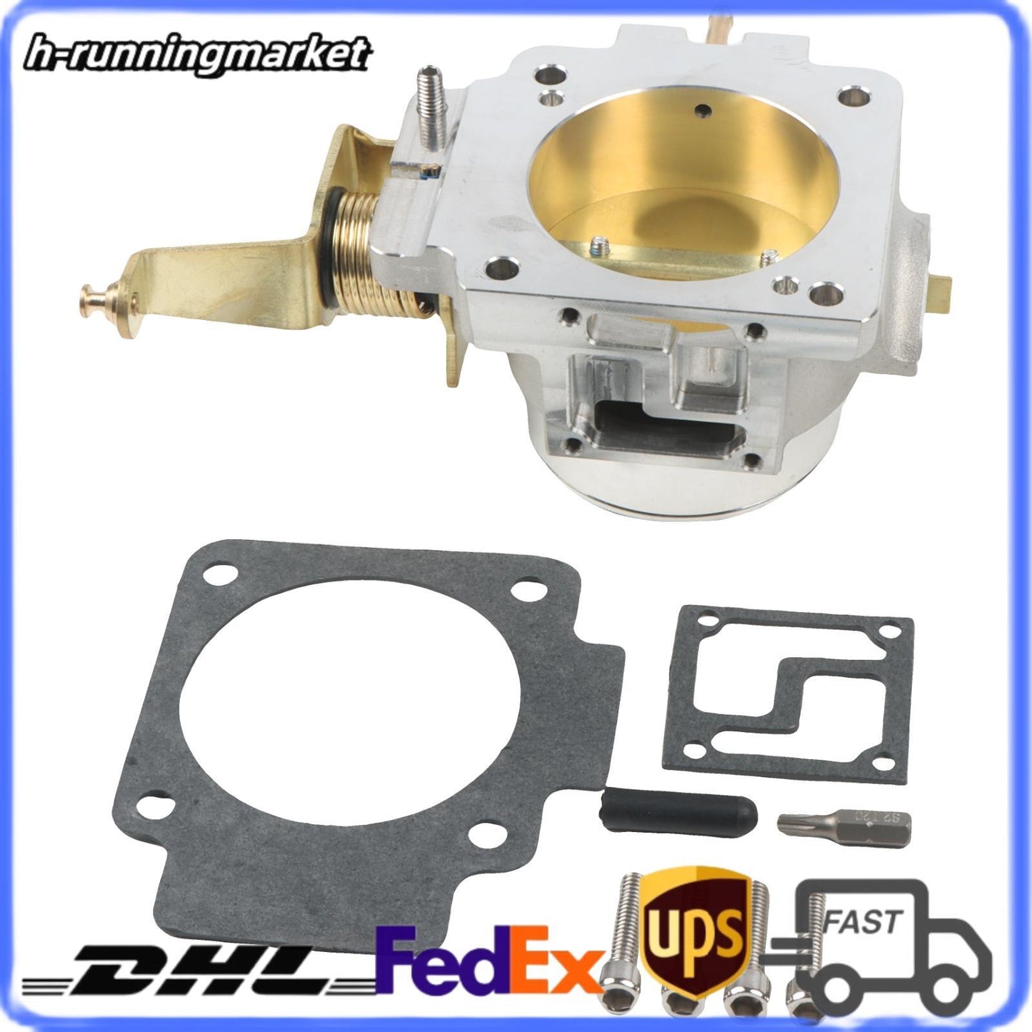 ya 27 7.20 Throttle Body For 1991-2003 for Jeep 4.0L Cherokee for Wrangler 1724 Aluminum