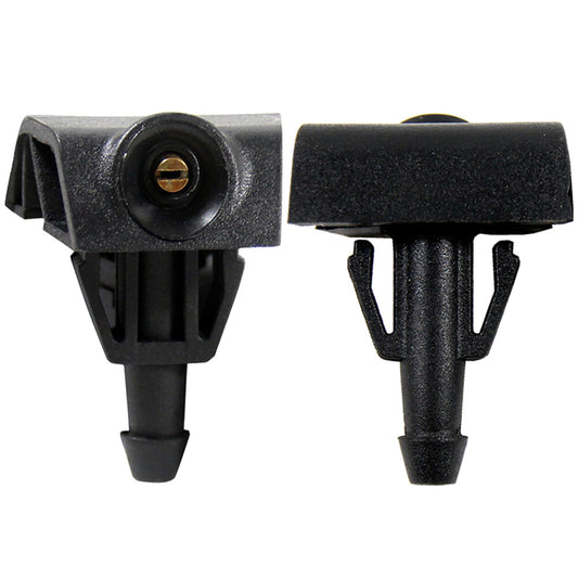 ya 13 2x Front Windshield Wiper Washer Nozzle Spray Jet Fit for 2006 ¨C 13 for Nissan Note
