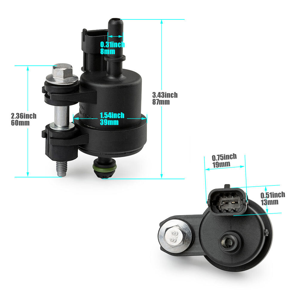 ya 4 6.17.2 Vapor Canister Purge Valve Solenoid 09-18 for Buick for Cadillac for GMC for Chevrolet 3.6L