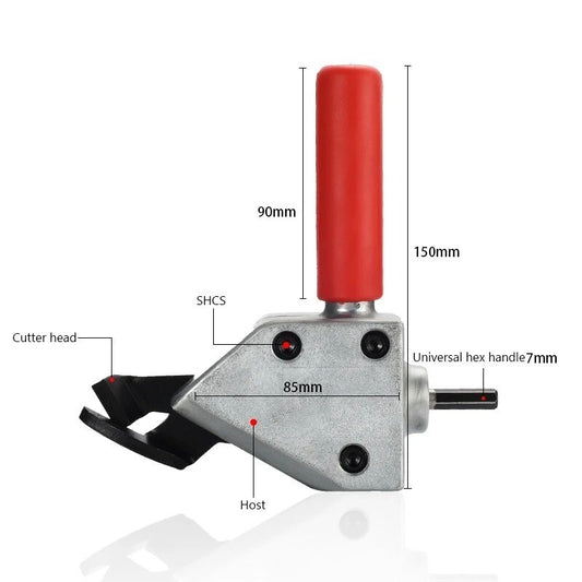 ya 26 7.28.3 Handheld Tin Shears Sheet Metal Cutter Electric Electric Scissors Tin Shearsa