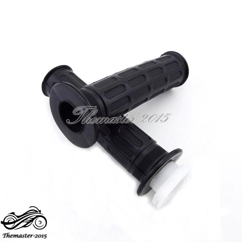 ya 5 8.7 Handle Throttle Grips W/ Cable Tube Sleeve Fit for Yamaha DT100 DT125 MX100 PW80