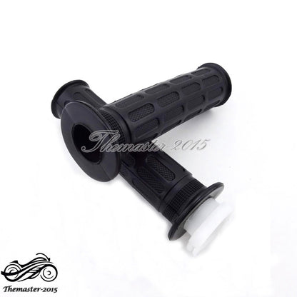 ya 5 8.7 Handle Throttle Grips W/ Cable Tube Sleeve Fit for Yamaha DT100 DT125 MX100 PW80