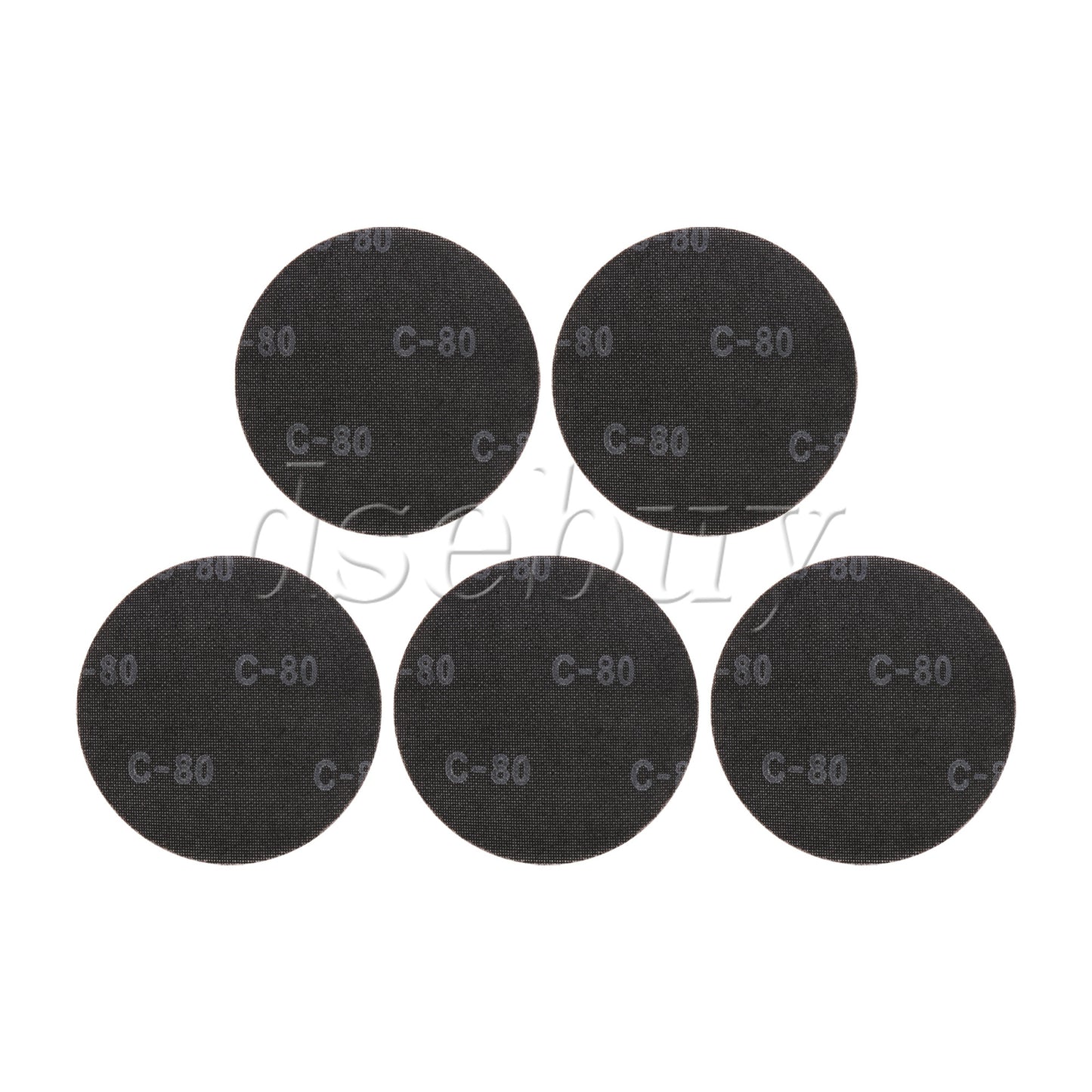 ya 14 5 Pieces Hook and Loop Mesh Sanding Discs 9 80 Grit for Stone Ceramic Tiles