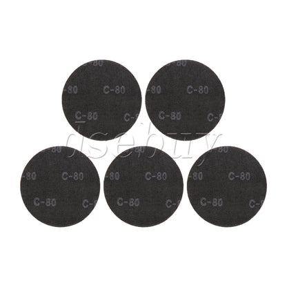 ya 14 5 Pieces Hook and Loop Mesh Sanding Discs 9 80 Grit for Stone Ceramic Tiles