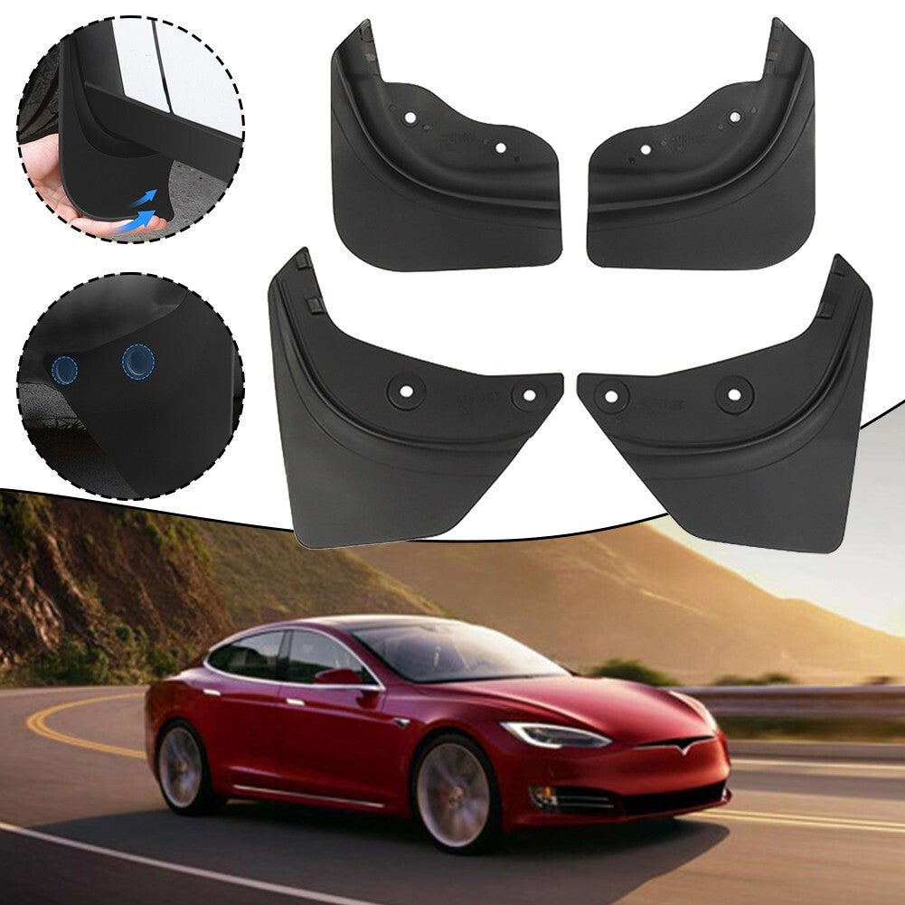 ya 5 8.7 4pcs Splash Guards Mud Flaps Mudflaps Mudguard for for Tesla for Model Y 2021-2023
