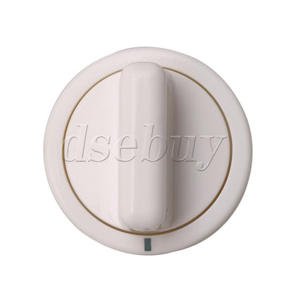 ya 26 Plastic White Dryer Timer Control Knob WE01X10160 Replacement for WSM2700HAWWW