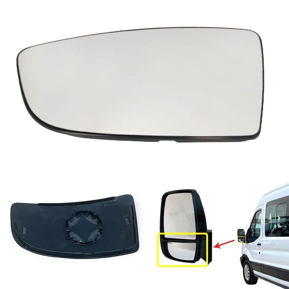 ya 3 6.25.2 LOWER LH PASSENGER SIDE DOOR WING MIRROR GLASS for for Ford FOR TRANSIT BK3117C718AB