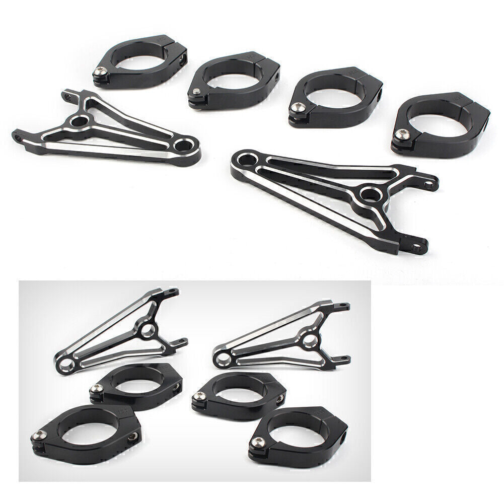 ya 4 6.22 39mm Motorcycle Headlight Mount Bracket Fork Head Lamp Holder for Harley Dyna