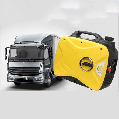 ya 26 2500W Cargo Vehicle Parking Air Conditioner Gasoline Generator 24V DC Silent