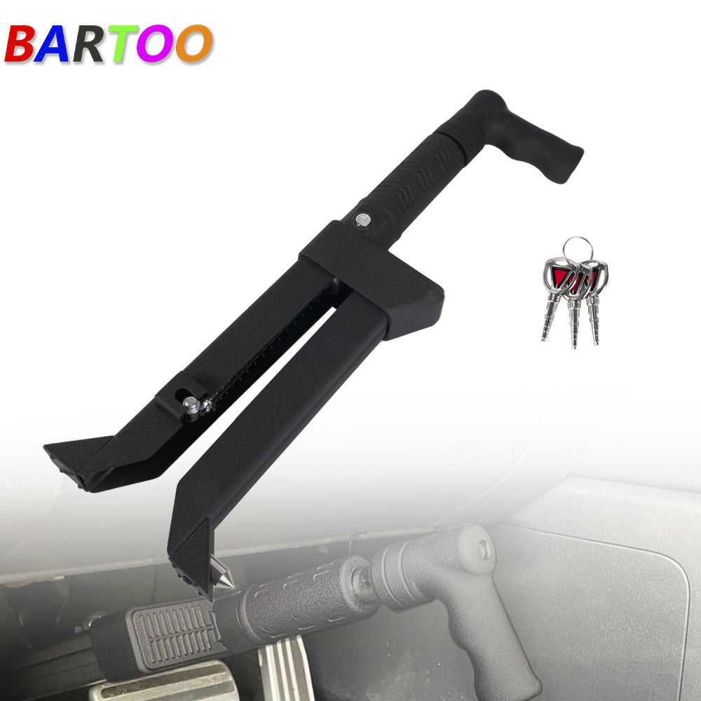 ya 10 5.29 Multi-Function Safety Brake Pedal Lock Anti-Theft Device Clutch Lock V15(5-15Mm)