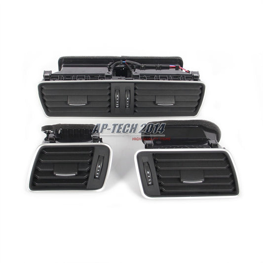 ya 9 6.5 3* Dashboard AC Air Vent Kit Fit for VW CC for Passat 09-17