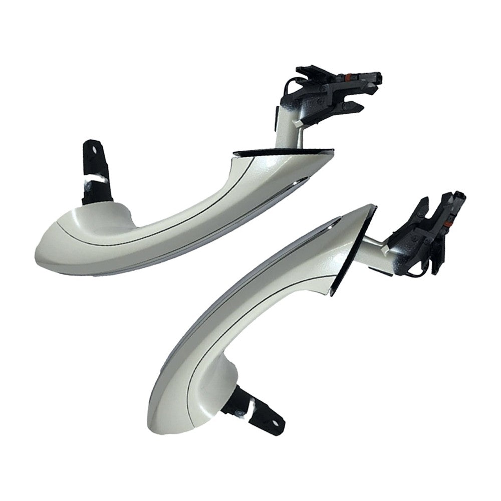 ya 13 5.27 For F07 F10 F11 F12 F13 F01 F02 Rear Left + Right Door Handle Puller White