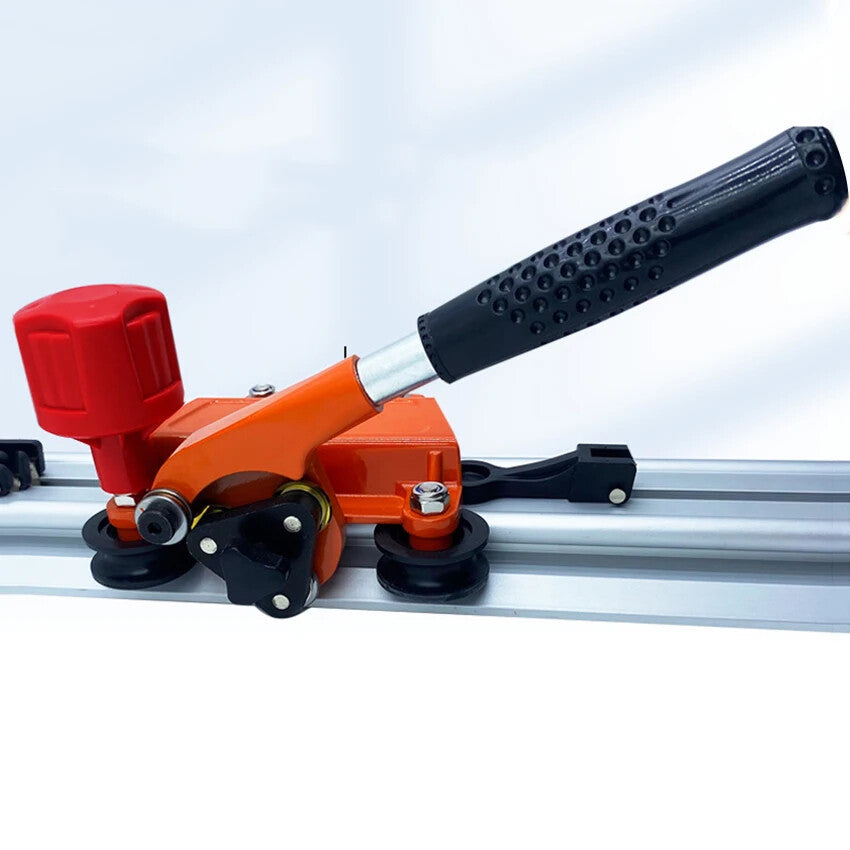 ya 25 Large Plate Track Cutting Machine Manual Tile Laying & Tiling Cutter Detachable