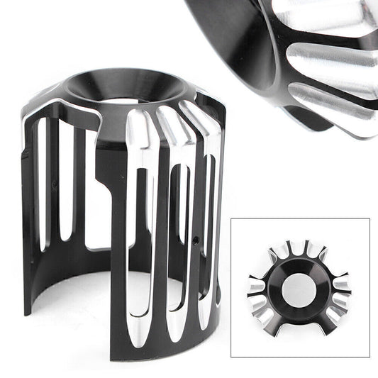 ya 1 6.30 CNC Aluminum Oil Filter Cover Cap Black Fit for Harley-Davidson Electra Glide