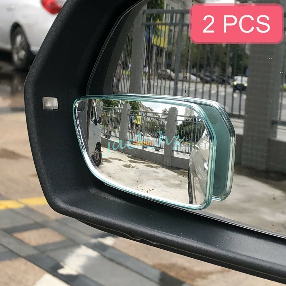 ya 1 8.5.1 2pcs Blind Spot Mirrors HD Convex Glass Door Side Rearview Mirrors for Vehicles. 