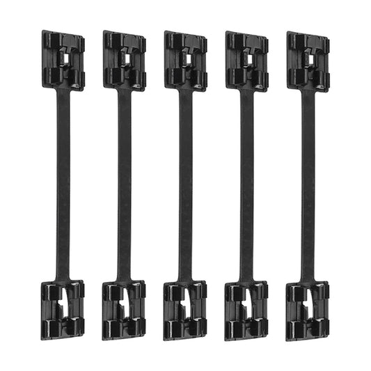 ya 13 5.27 5X for Astra for Corsa Vectra Zafira 1995-2014 Sill Strip Mounting Holder Clip Black