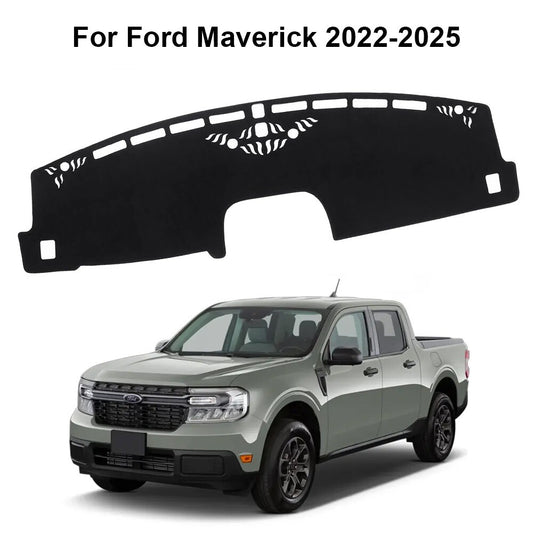 ya 9 6.5 Anti Glare For 22-25 for Ford Maverick Cab Dashboard Cover Dash Mat Pad Accessories