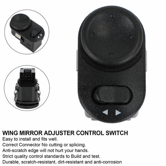 ya 1 8.5.2 Wing Mirror Adjuster Control Switch for Vauxhall for Opel for Corsa C 2000-06 9226861