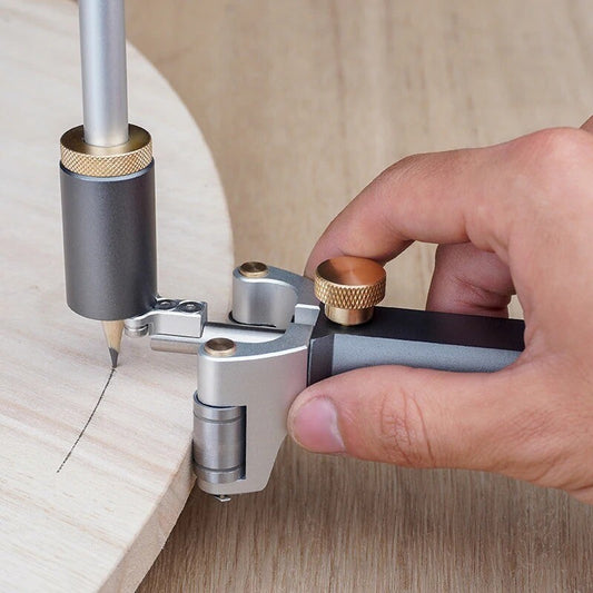 ya 26 Woodworking Straight and Arc Dual Purpose Scribe Multifunctio l Scribing Tool
