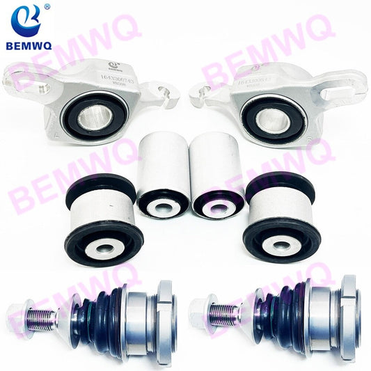 ya 11 10.28 6-piece front lower control arm bushing set 1643300743 for Mercedes W164 X1