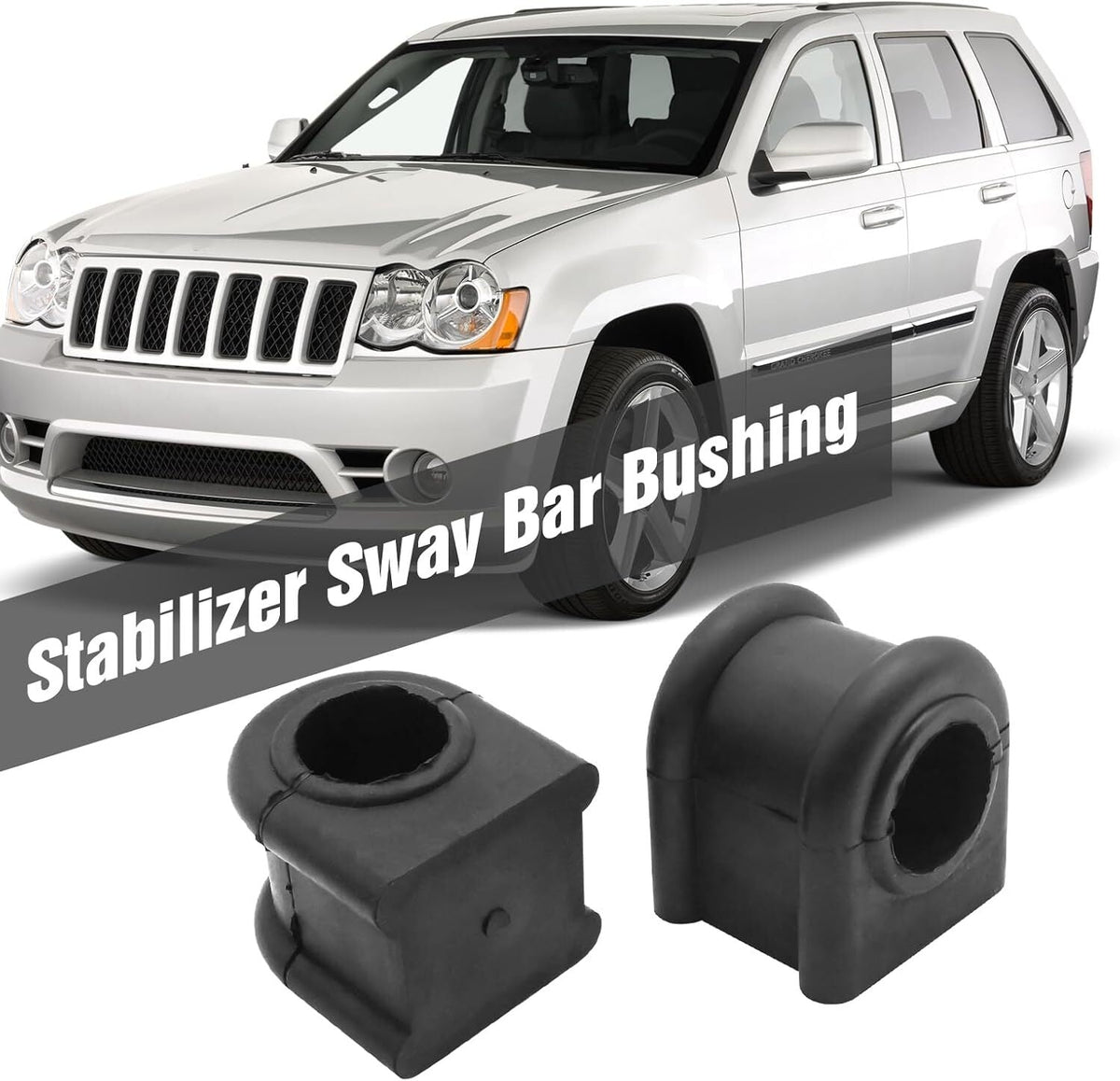 ya 11 10.28 2Pcs Front Sway Bar Bushing Set for Dodge Durango for Jeep Grand Cherokee 2